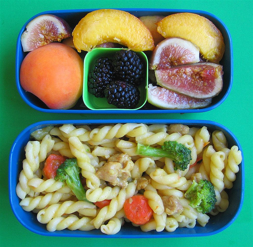 Leftover remake: Curry pasta lunches