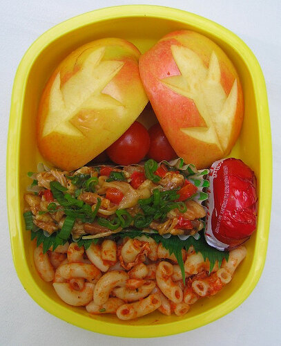 Enoki saute lunch