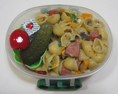 Pasta snack for toddler