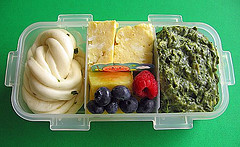 Egg & spinach lunch for preschooler Egg & spinach lunch for preschooler