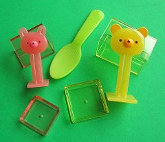 Rice cube press Rice cube press