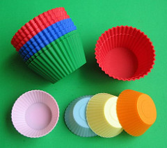 Silicone cupcake liners Silicone cupcake liners