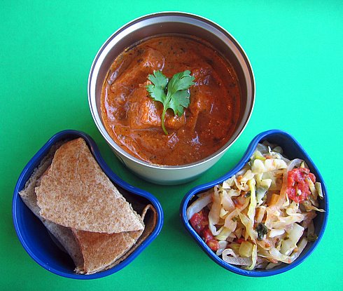 Weekday Indian box lunches