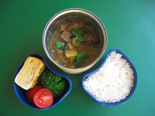 Sancocho lunch for toddler