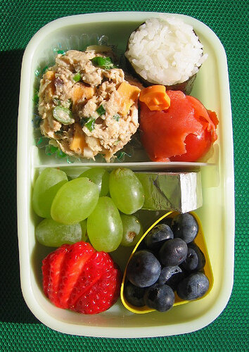 Speedy chicken salad lunch