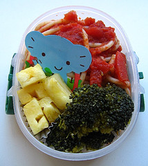Pineapple lunch for toddler