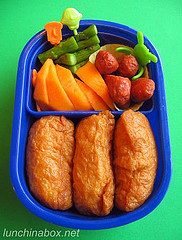 Inari sushi bento lunch for preschooler Inari sushi bento lunch for preschooler