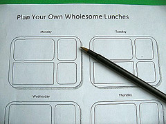 Laptop Lunch planner from DooF-a-Palooza