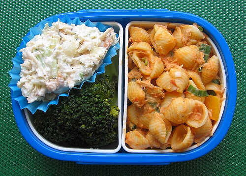 Pasta lunch for toddler