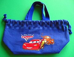 Cars bento lunch bag for child Cars bento lunch bag for child