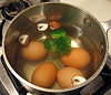 Multi-boiling for a bento lunch Multi-boiling for a bento lunch