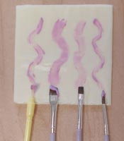 brush types
