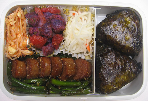 Korean bentos x 3