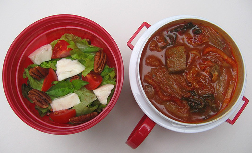 Soup & salad lunch