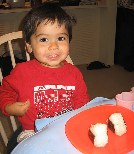 Bug meets mini onigiri