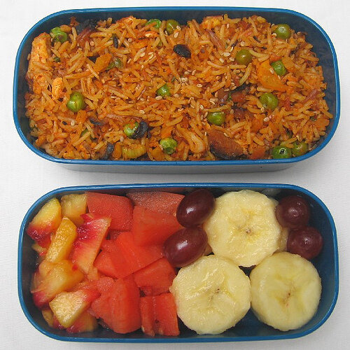 Fusion fried rice lunch ãŠå¼å½“