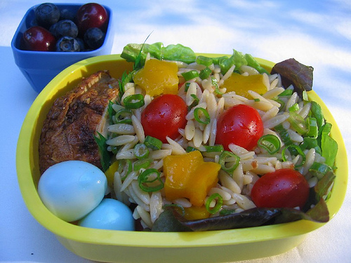 Orzo salad lunch ãŠå¼å½“