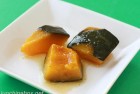 Simmered kabocha recipe